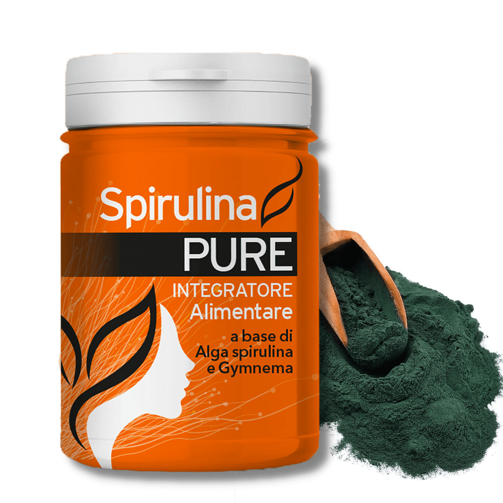 Spirulina Pure è un integratore alimentare a base di Alga Spirulina