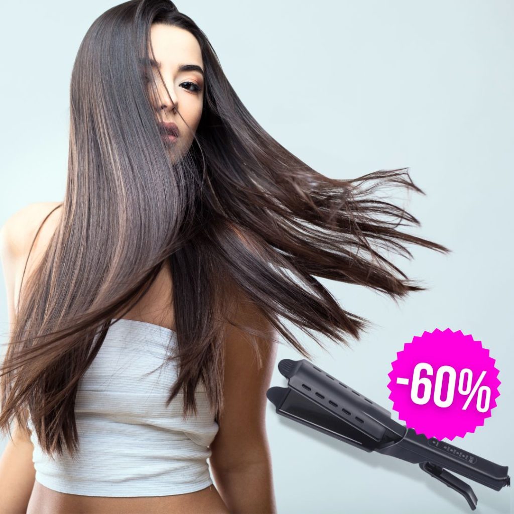 La piastra Hair Pro Style è l'innovativa piastra che permette di asciugare e stirare i capelli in una sola passata. Grazie alla tecnologia integrata di asciugatura, la piastra Hair Pro Style protegge i capelli della bruciatura dovuta all'eccessivo calore dato ai capelli.